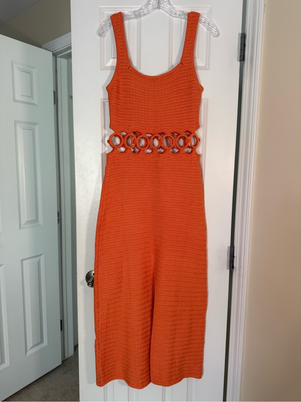 NWT 12th Tribe Crochet Cutout Maxi Dress - Picture 3 of 9